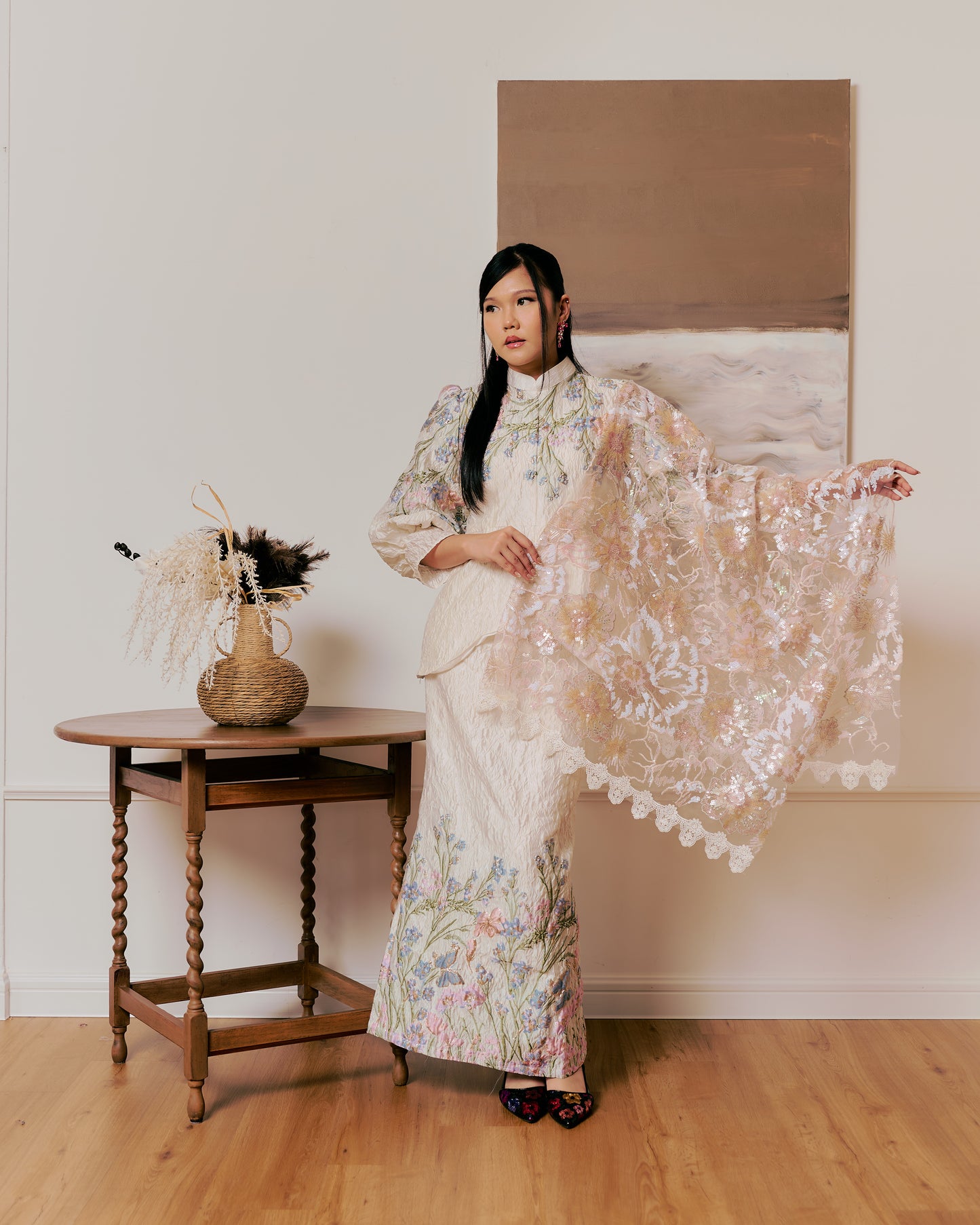 [BACKORDER] Selendang in Bunga