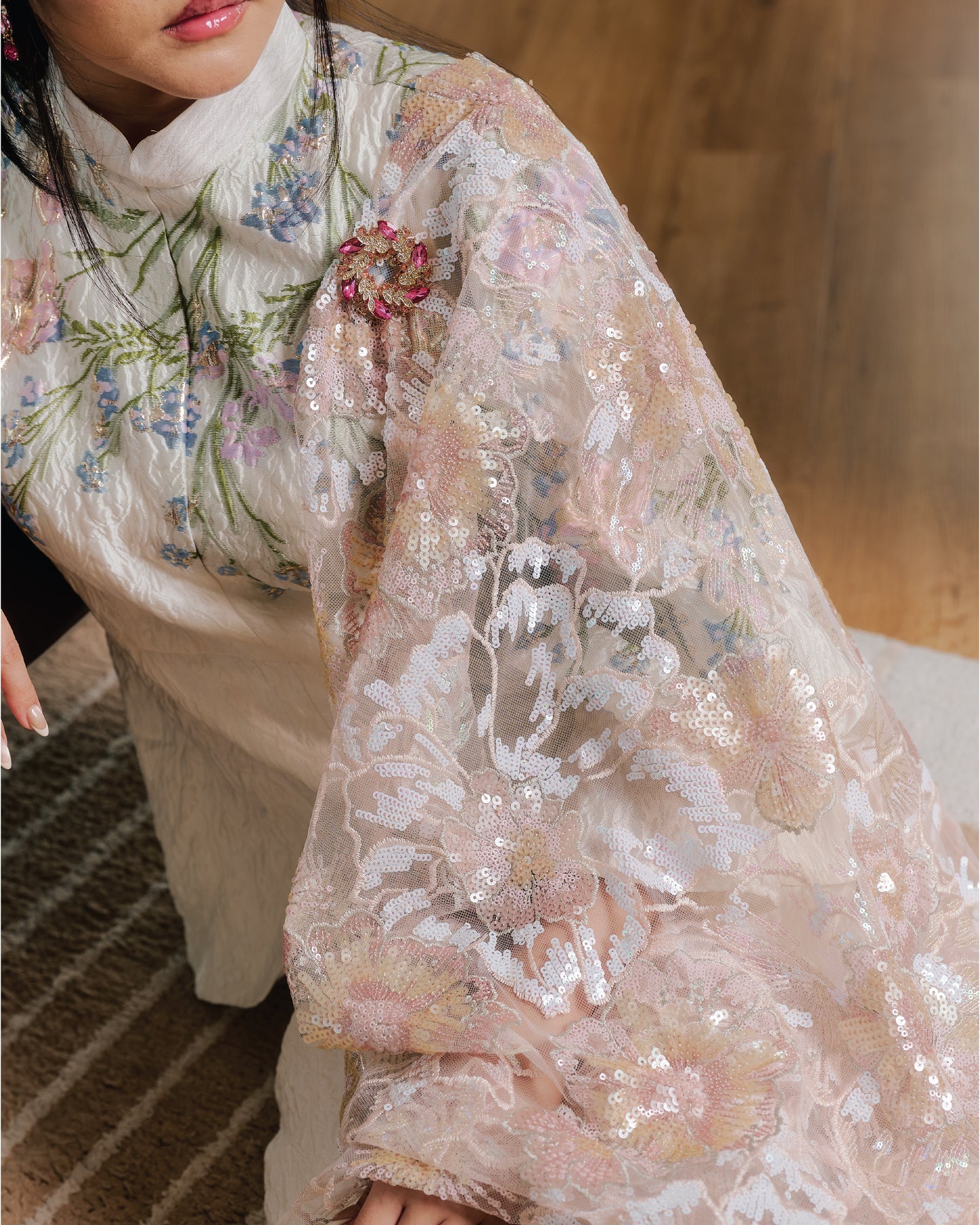 [BACKORDER] Selendang in Bunga